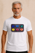 Sapphire Varieties Chart Men's T-Shirt | Gemstone Types Graphic Tee