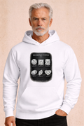Diamond Types Chart Men's Hoodie | Gemstone Education Sweater