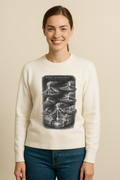 Volcanology The Study Of Volcanoes Women's Pullover Sweater