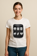 Diamond Types Chart Women's T-Shirt | Gemstone Education Tee