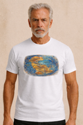 Pangea Map Men's T-Shirt | Ancient Earth History Graphic Tee