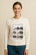 Metamorphic Rock Chart Women's Pullover | Geology Graphic Sweater