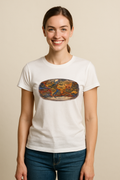Tectonic Plates World Map Women's T-Shirt | Earth Science Geology Graphic Tee