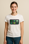 Emerald Types Chart Women's T-Shirt | Gemstone Graphic Tee
