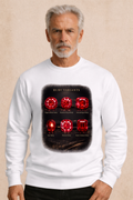 Ruby Variants Chart Men's Pullover | Gemstone Graphic Sweater