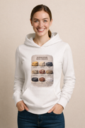 Sedimentary Rock Chart Women's Hoodie | Geology Graphic Sweater